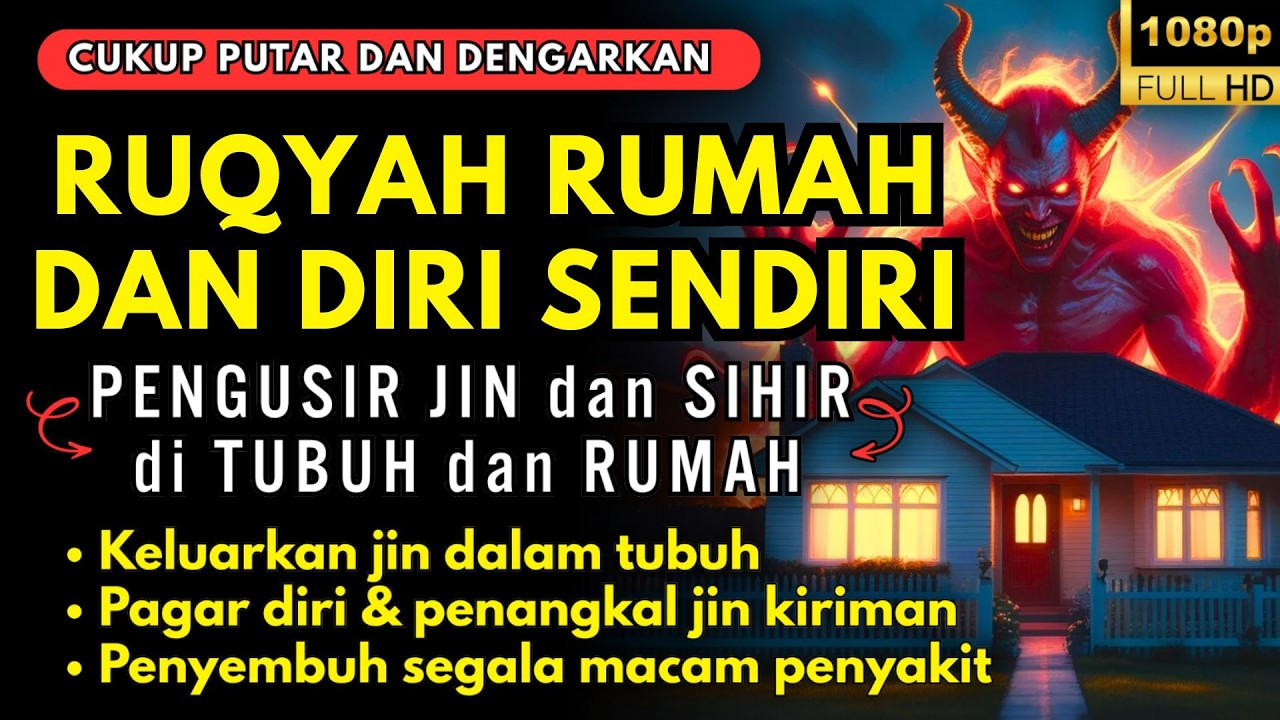 SUBHANALLAH! AYAT RUQYAH PALING AMPUH PENGUSIR JIN, SIHIR & SANTET DI TUBUHMU | PUTAR SETIAP MALAM