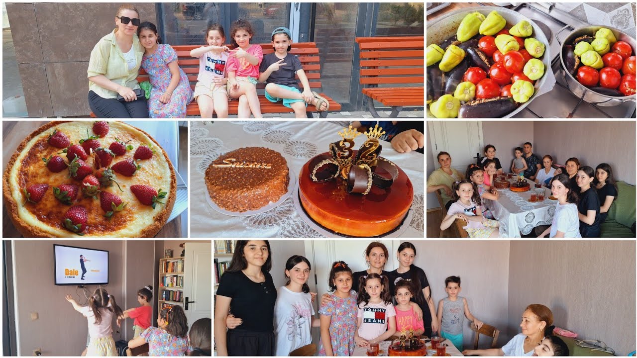 VLOG361 #Şəmsiyyənin ad günü🎊🎂 #əyləncə dolu bir gün🎶💃🎉💞
