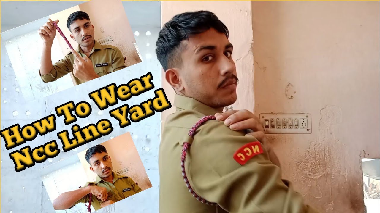 How To Set Ncc Lanyard (Line Yard).      Line Yard ko kis Terha Set Karte Hai !!