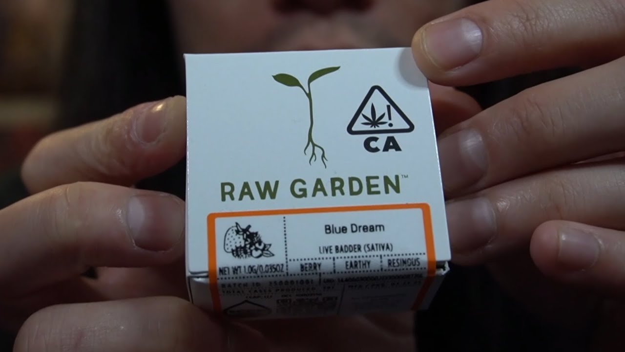 ПОПРОБУЕМ BLUE DREAM ОТ RAW GARDEN