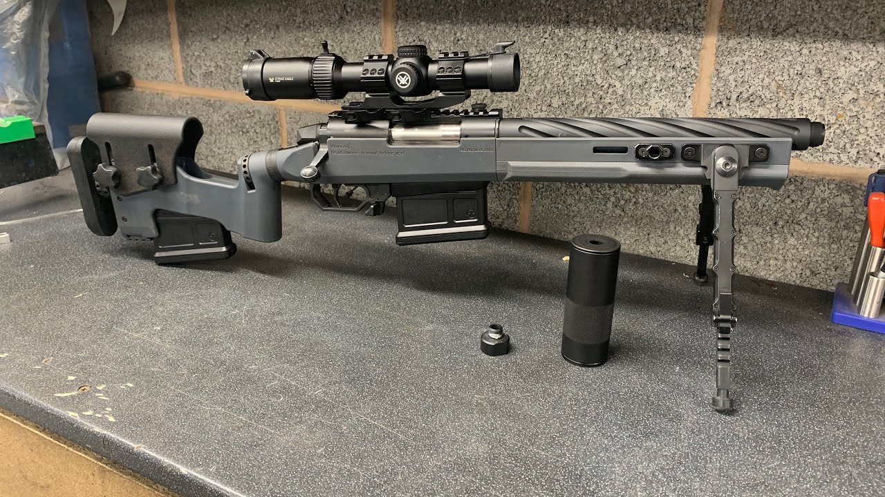 Air soft sniper rifle silencer mods