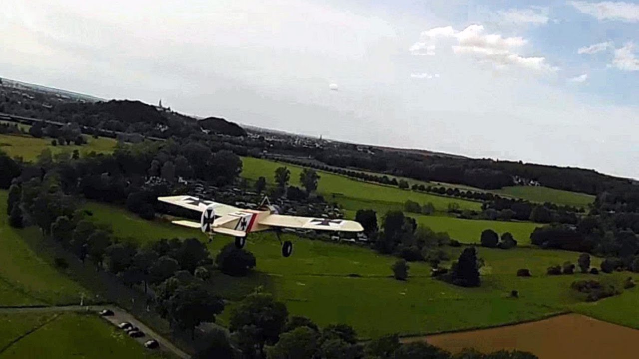 Fokker E III Eindecker WW1 - HobbyKing Kit - air to air