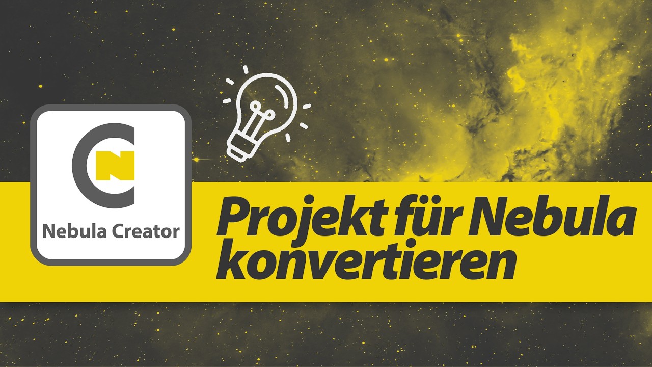 Nebula Creator  -  Projekt für Nebula konvertieren