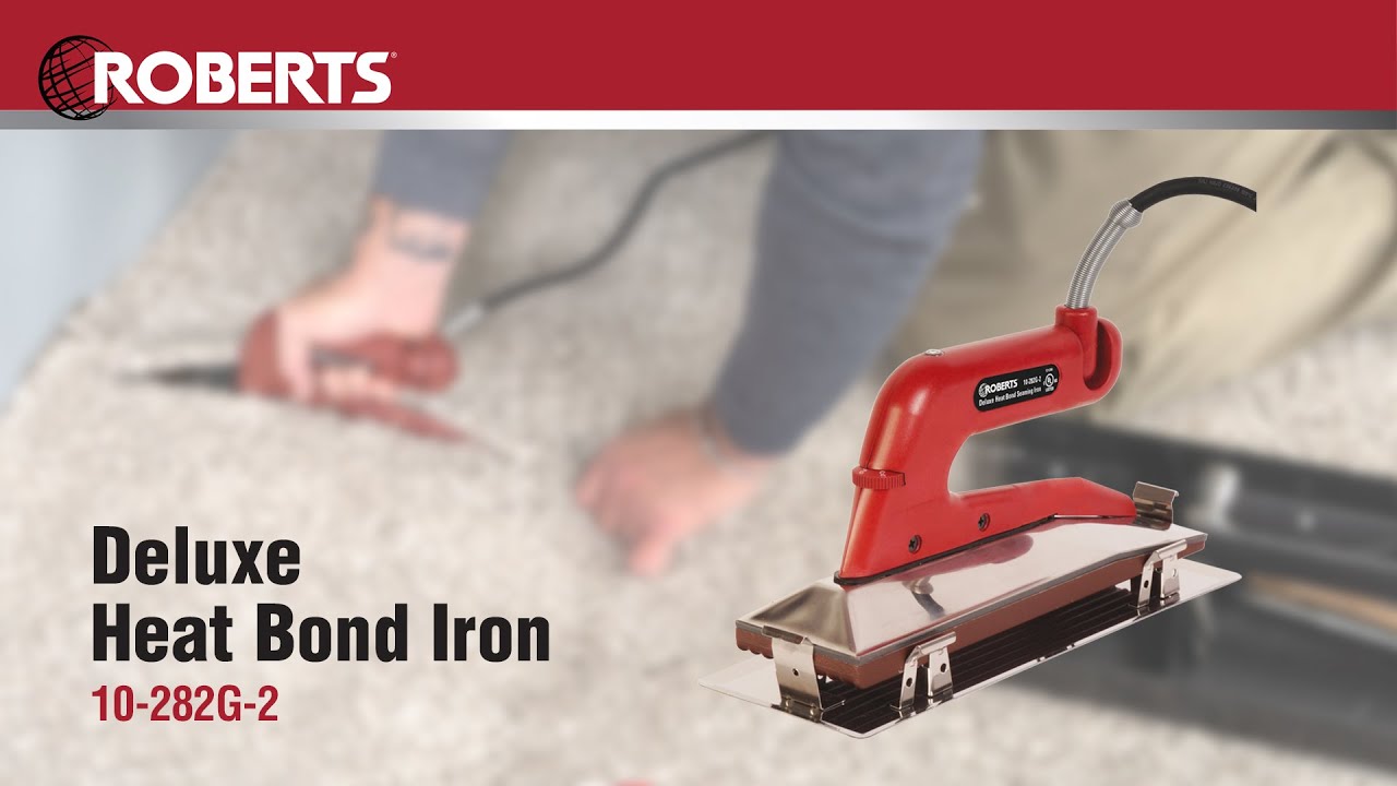 ROBERTS&reg; Deluxe Heat Bond Iron