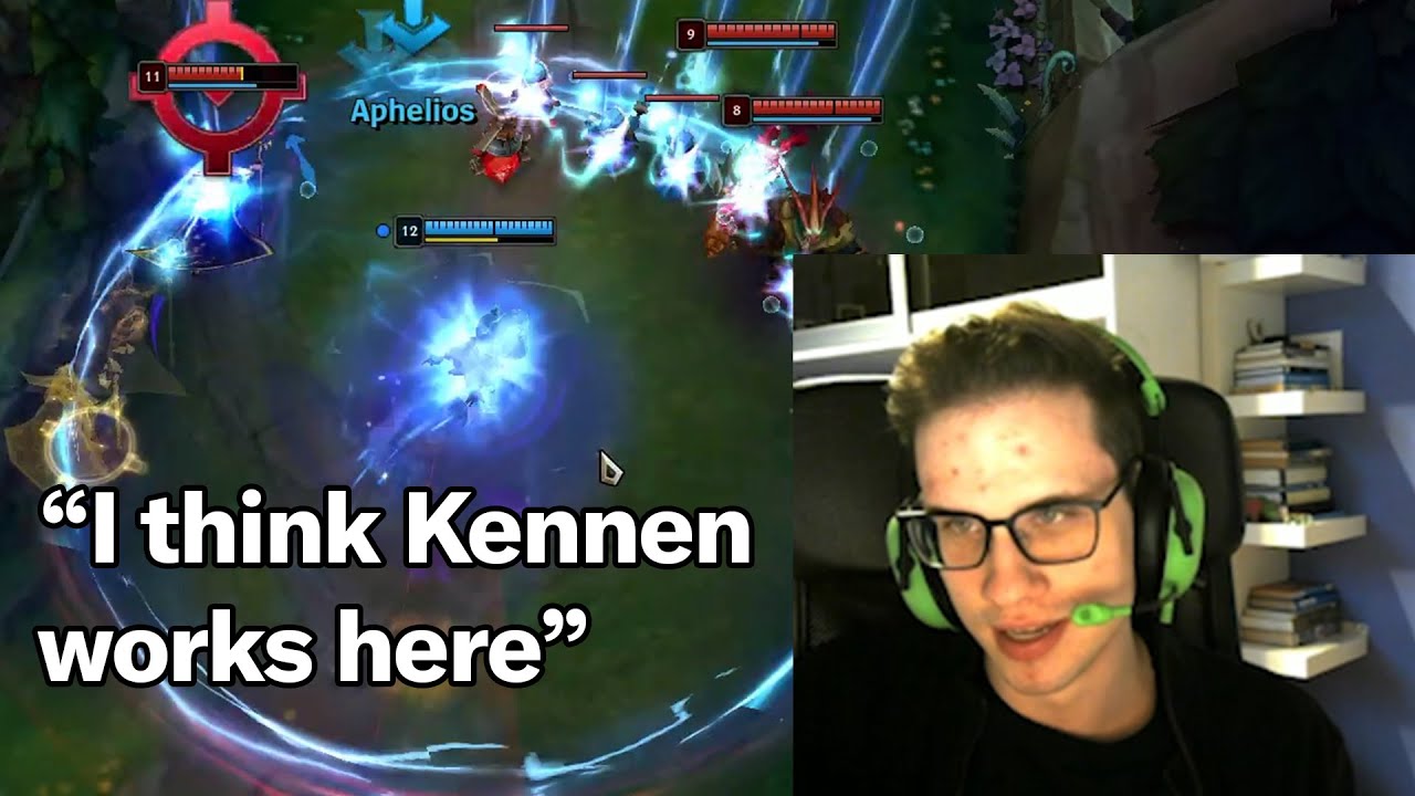 I MADE HIM pick Kennen | CHAMPIONS QUEUE