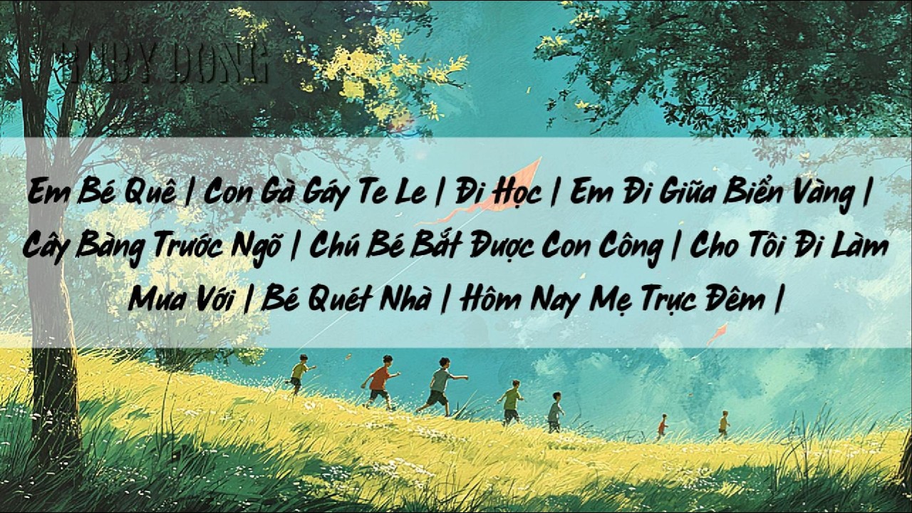 THANH ÂM TUỔI THƠ | Nhạc Thiếu Nhi Phối Giao Hưởng & A Cappella Gợi Ký Ức Xưa