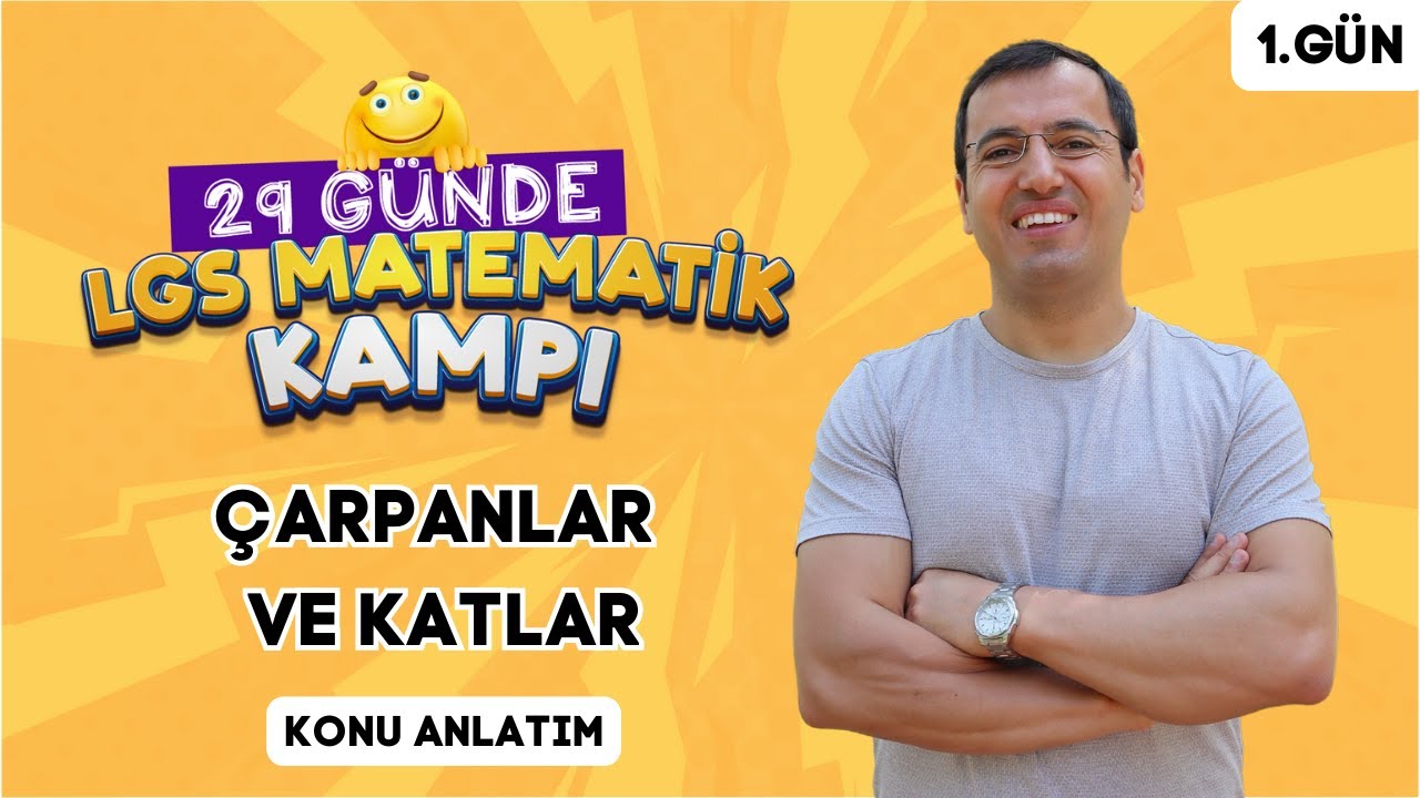 Çarpanlar ve Katlar Konu Anlatım | 29 Günde LGS Matematik Kampı 1.Gün | İMT Hoca