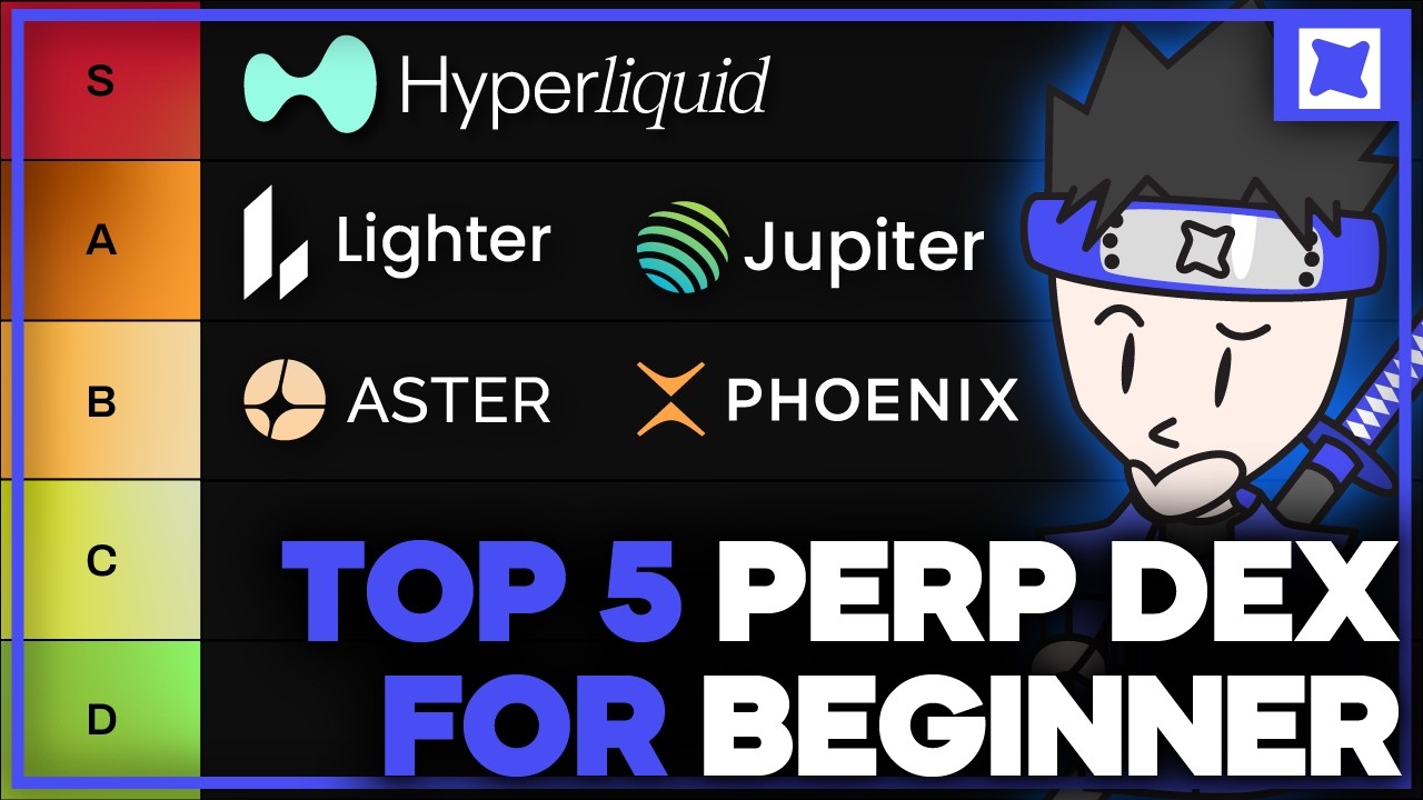 Top 5 Perp Dex for Beginners | Best Perpetuals Exchange for Trading Futures [2026]