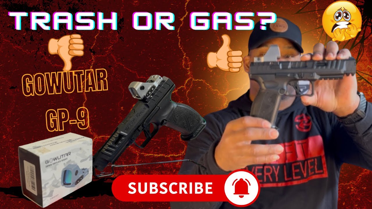 Gowutar GP9 &ndash; GAS or TRASH? Budget Pistol Reality Check 💥#2A #budget #fyp #viral