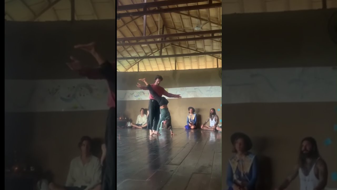 Contact improvisation Ryan Lee Jones &  Sima (Serafima Darova)