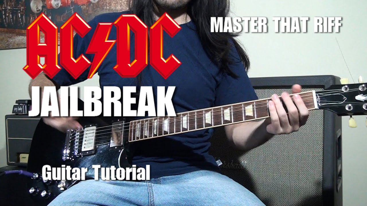 Master That Riff - Jailbreak (AC/DC) Rhythm Guitar Tutorial