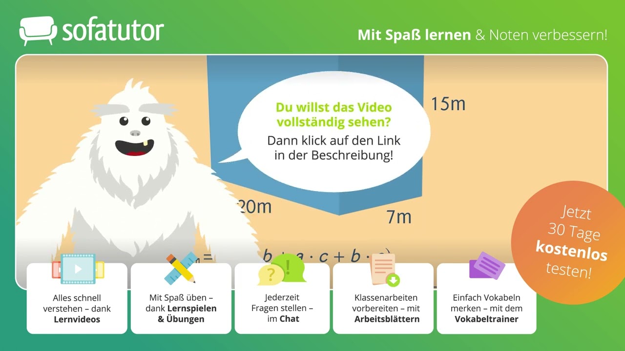 Quader – Volumen und Oberfläche einfach erklärt – Mathematik 5. & 6. Klasse