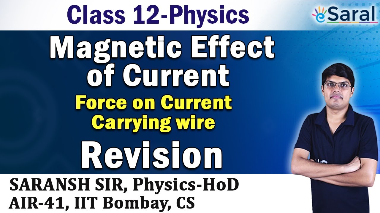 Magnetic Effect of Current Revision PART4- Physics Class 12, JEE, NEET