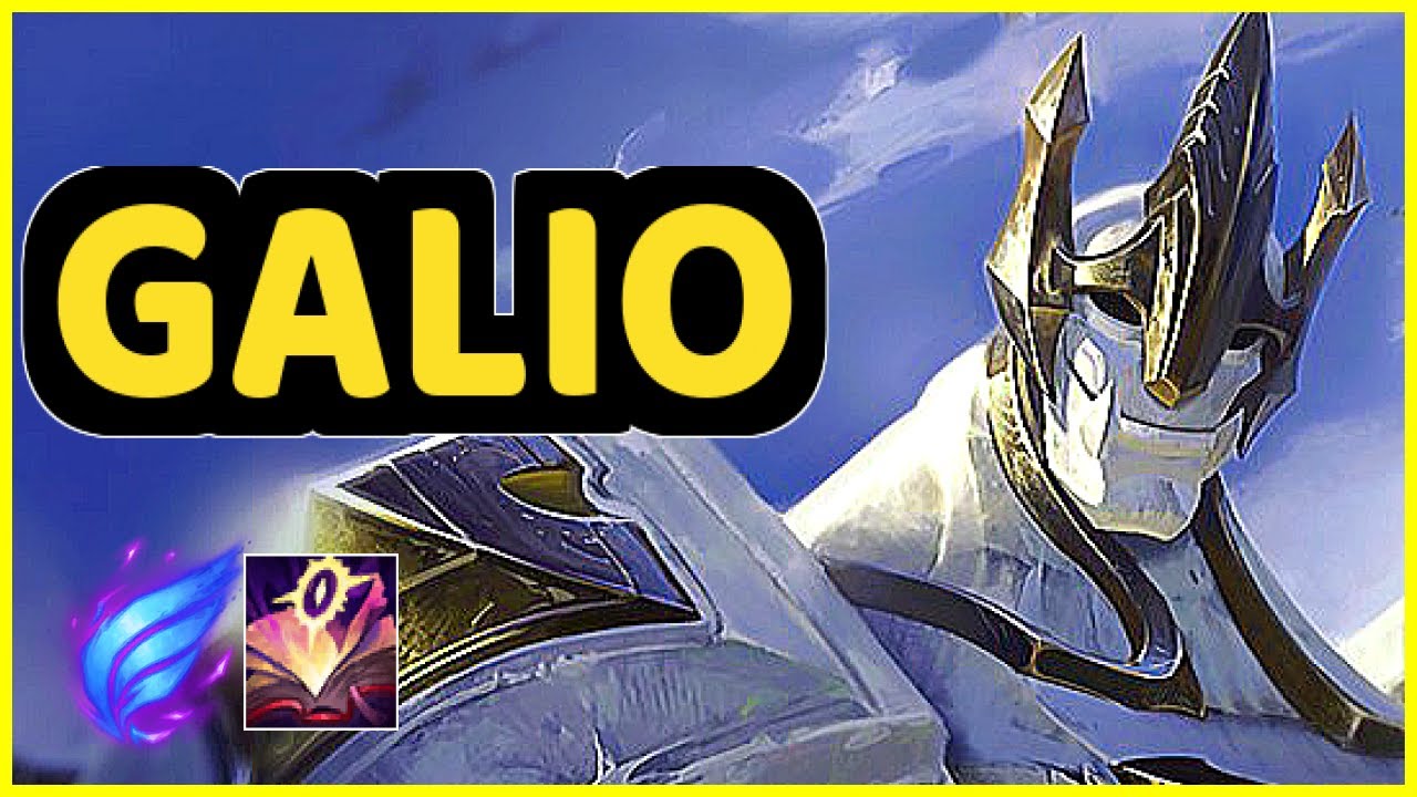 GALIO VS RYZE MID GAMEPLAY CHALLENGER I