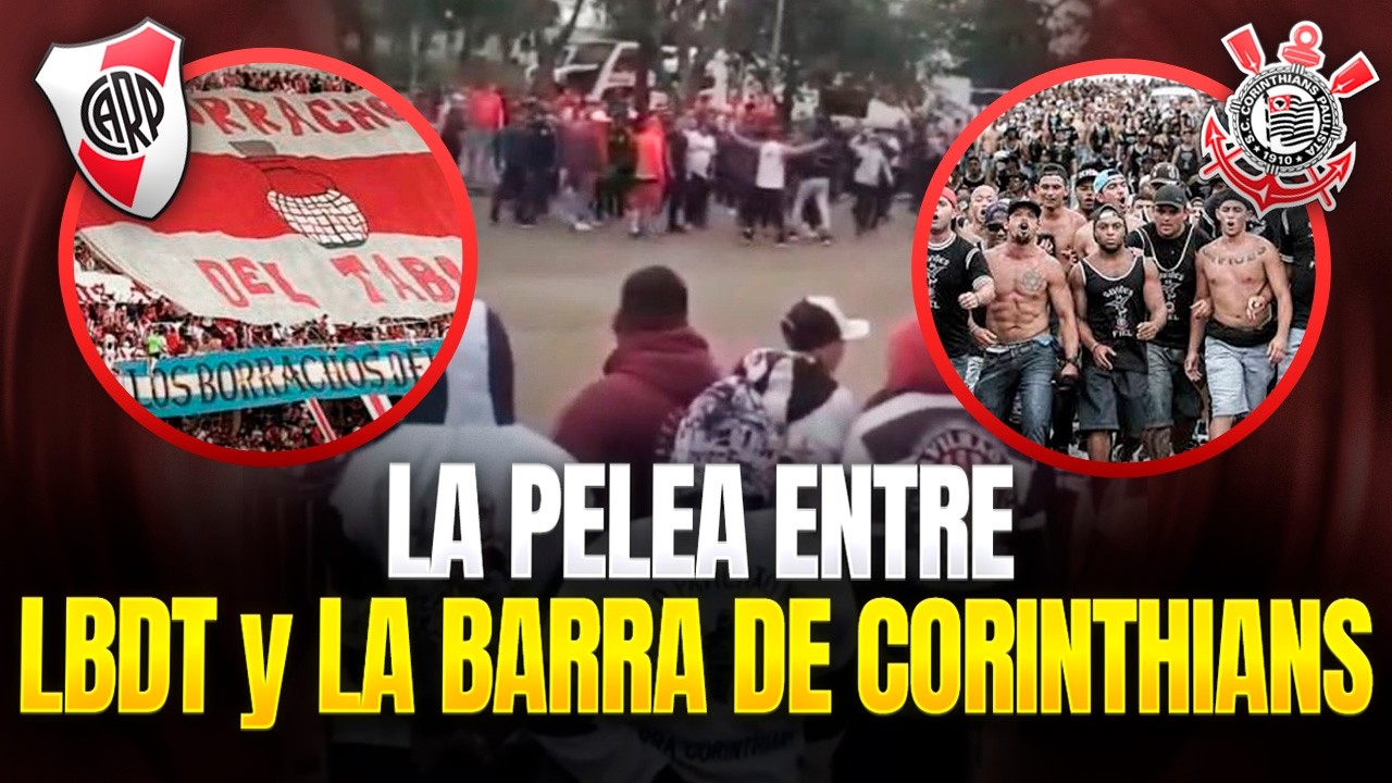 Los Borrachos del Tablón vs La Barra de Corinthians: el cruce que pudo terminar en batalla