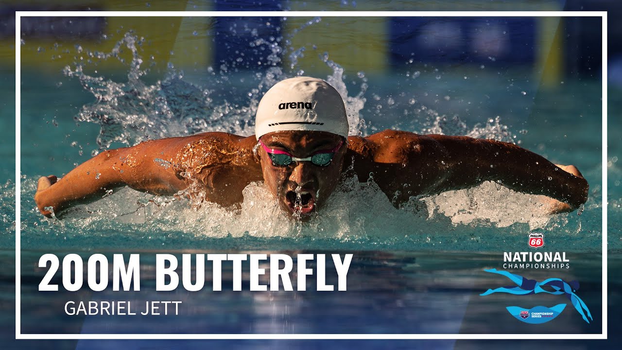 Gabriel Jett Takes Men's 200 Fly A Final | 2022 Phillips 66 National Championships | Irvine CA