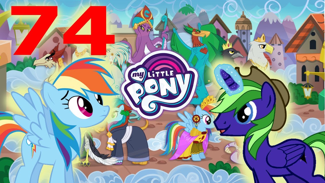 MLP Gameloft Mobile Game Part 74 - STORY TIME EVENT WITH RAINBOW DASH!