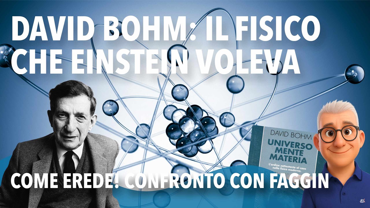 David Bohm: il fisico che Einstein voleva come erede! Confronto con Faggin