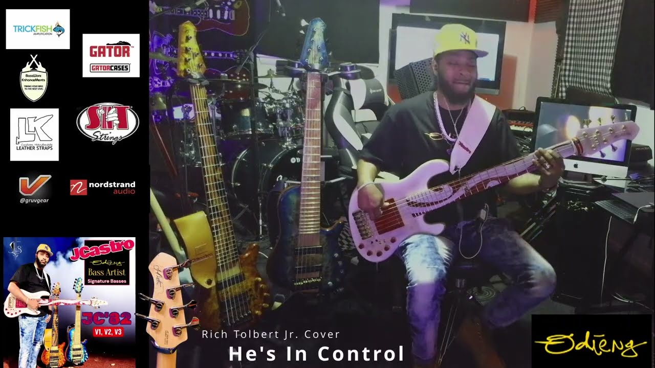 Demo Video: @odiengcustom830JC'82 V3 Signature Jazz Bass  - He's In Control @RichTolbertJr Cover