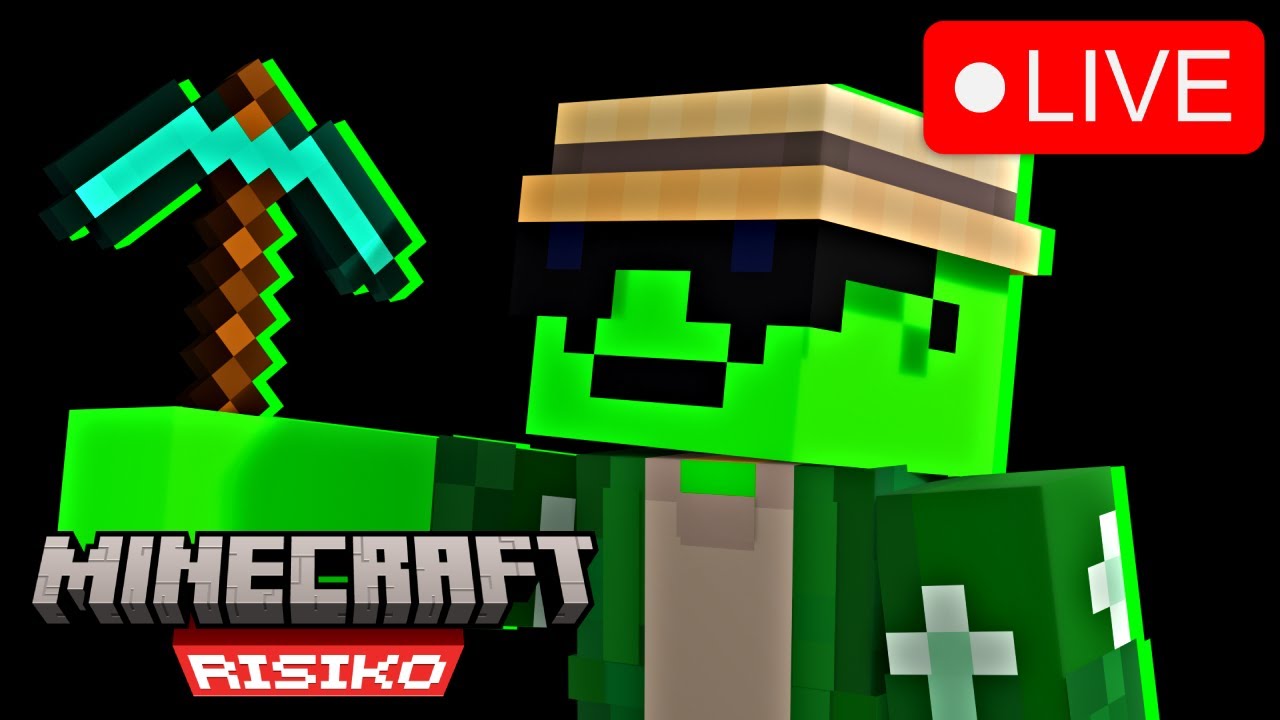 RISIKO ABEND | FARMEN, BAUEN, ACTION | Minecraft Risiko Live | [Deutsch/HD]