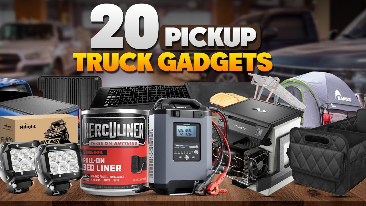 20 Coolest Pickup Truck Gadgets on Amazon That Actually Work