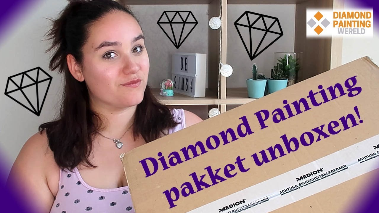 Diamond Painting! ツ Pakket unboxen!