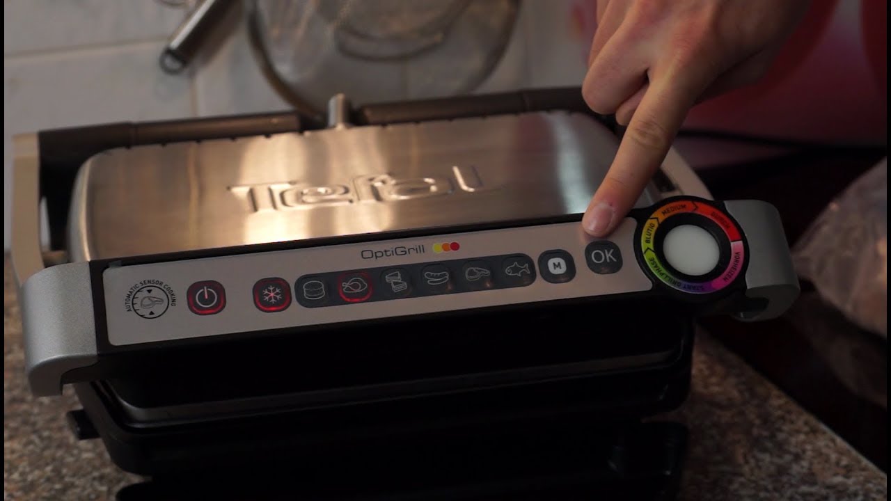 TEFAL Optigrill Vorstellung & Zubereitung von TK Hähnchenbrust