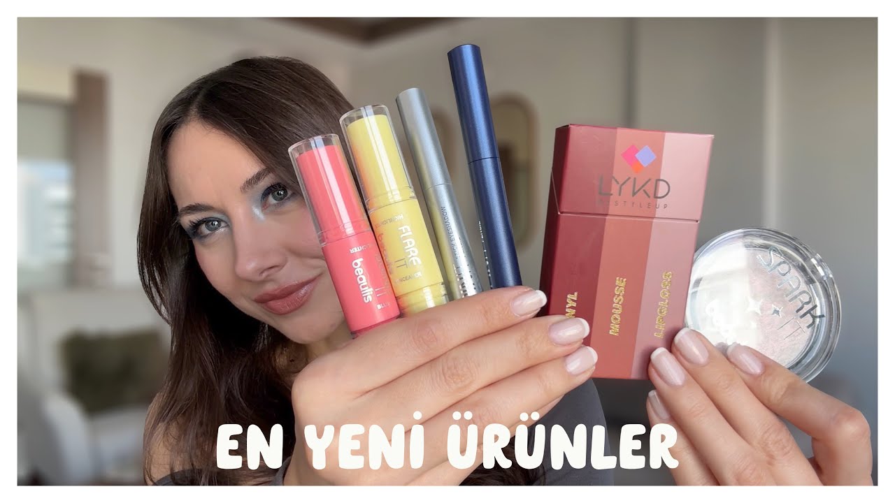LYKD VE BEAULIS'İN EN YENİ ÜRÜNLERİ 😍 | BEAULIS YENİ STICK FARLAR, LYKD RUJ KİTİ, NASCITA SÜNGER 🤩