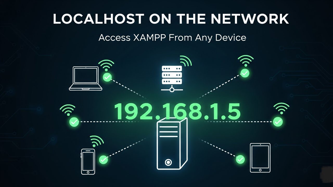 How to Access XAMPP Localhost from Another Computer (Same Wi-Fi/LAN)