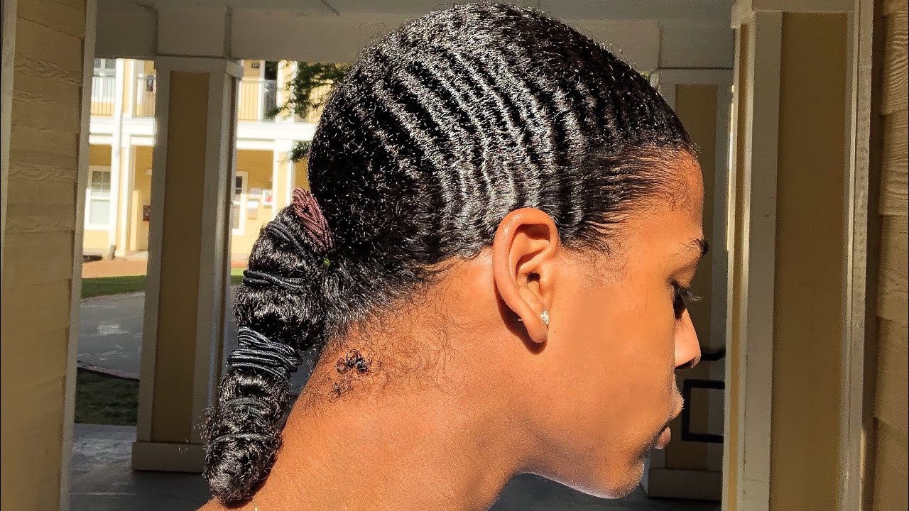 How to get waves (on long hair )