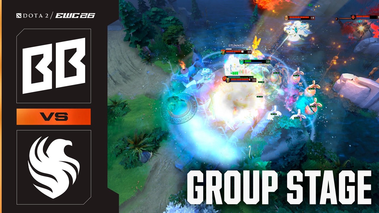 PIERWSZY MECZ! TEAM FALCONS vs. BETBOOM TEAM | Dota 2 na EWC 26 - Faza grupowa - NAJLEPSZE MOMENTY