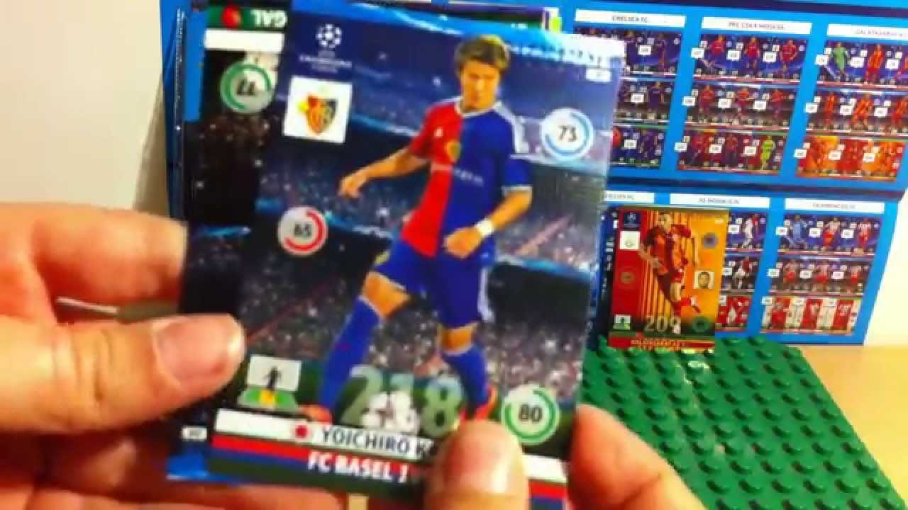 Panini Champions League 2014/2015 Blister #6 DOUBLE !!!