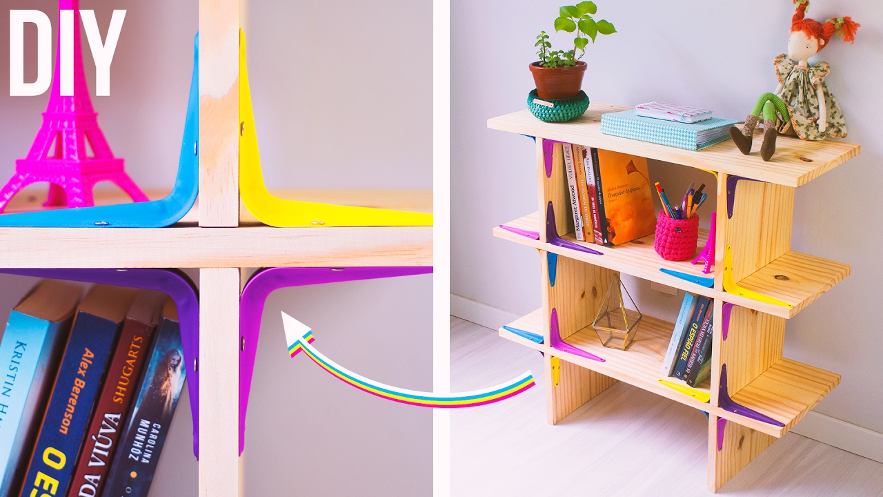 DIY - ESTANTE MODULAR SEM FUROS!!!
