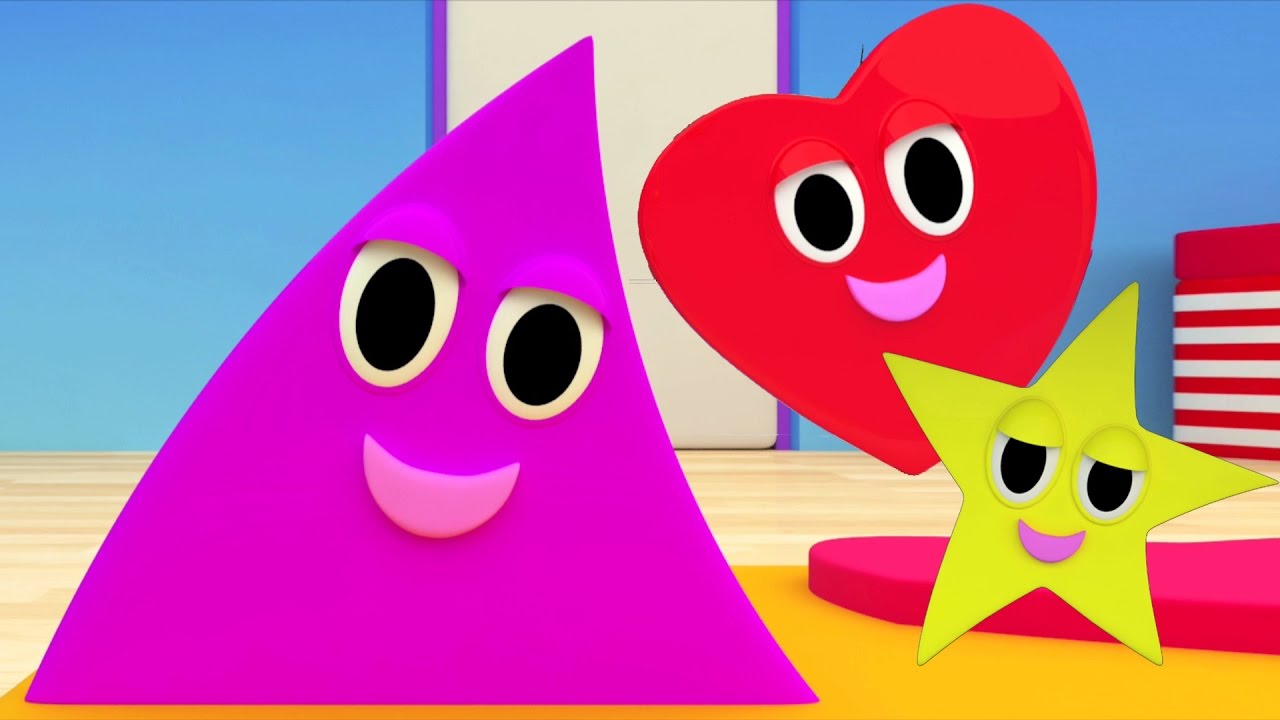 Bentuk lagu | Bentuk untuk anak-anak | Lagu pendidikan | Kindergarten Song | Shapes Song For Kids