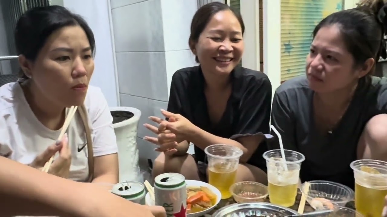 Làm mấy món nhậu gia đình và ￼ bằng Hữu 