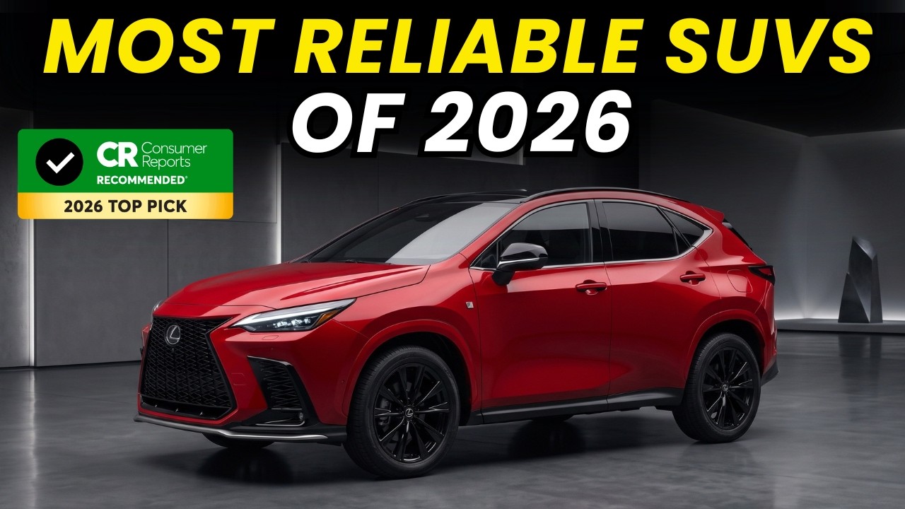 Лучшие внедорожники 2026 года по версии Consumer Reports (всего 5 моделей)