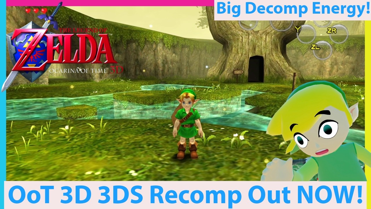Ocarina of Time 3D Recomp Out NOW! Ocarina of Time Remake? Kinda!