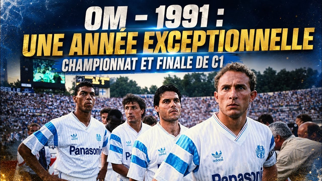 OM – 1991 : Une Année Exceptionnelle | Championnat & Finale de C1