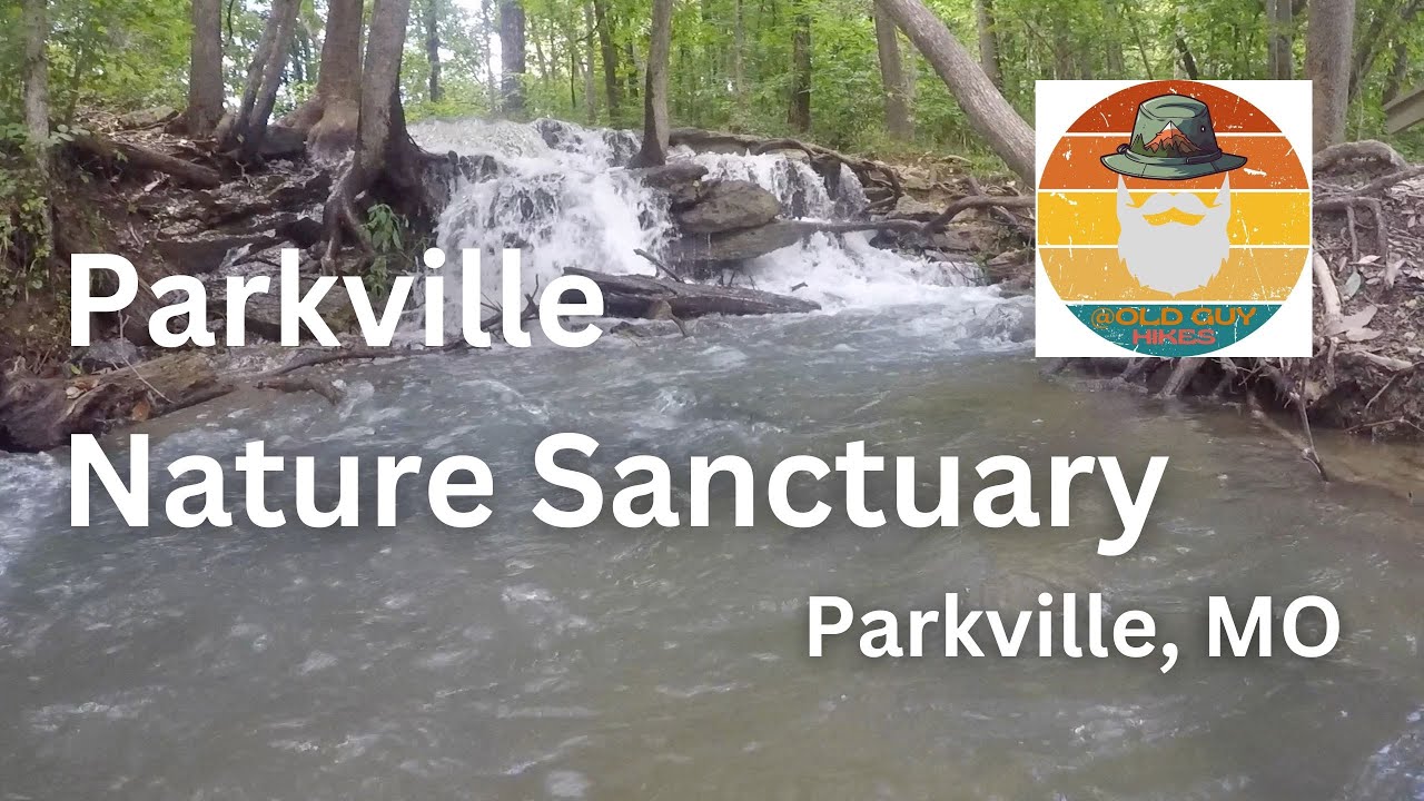 Old Guy Hikes Parkville Nature Sanctuary aug 15 2023 /Waterfalls Were Flowing!