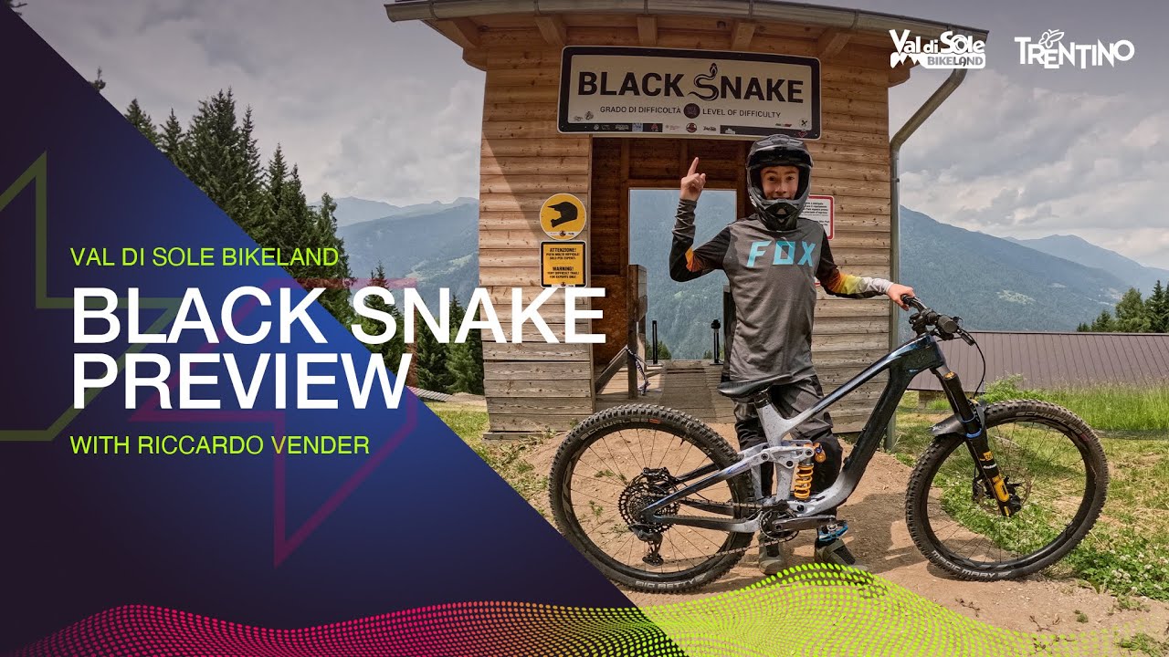 Black Snake Preview with Riccardo Vender // Val di Sole World Cup 2023 @uci_mtbworldseries