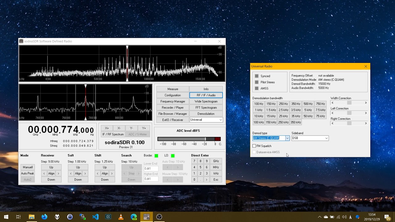 AM and AM Stereo (C-QUAM) Comparison