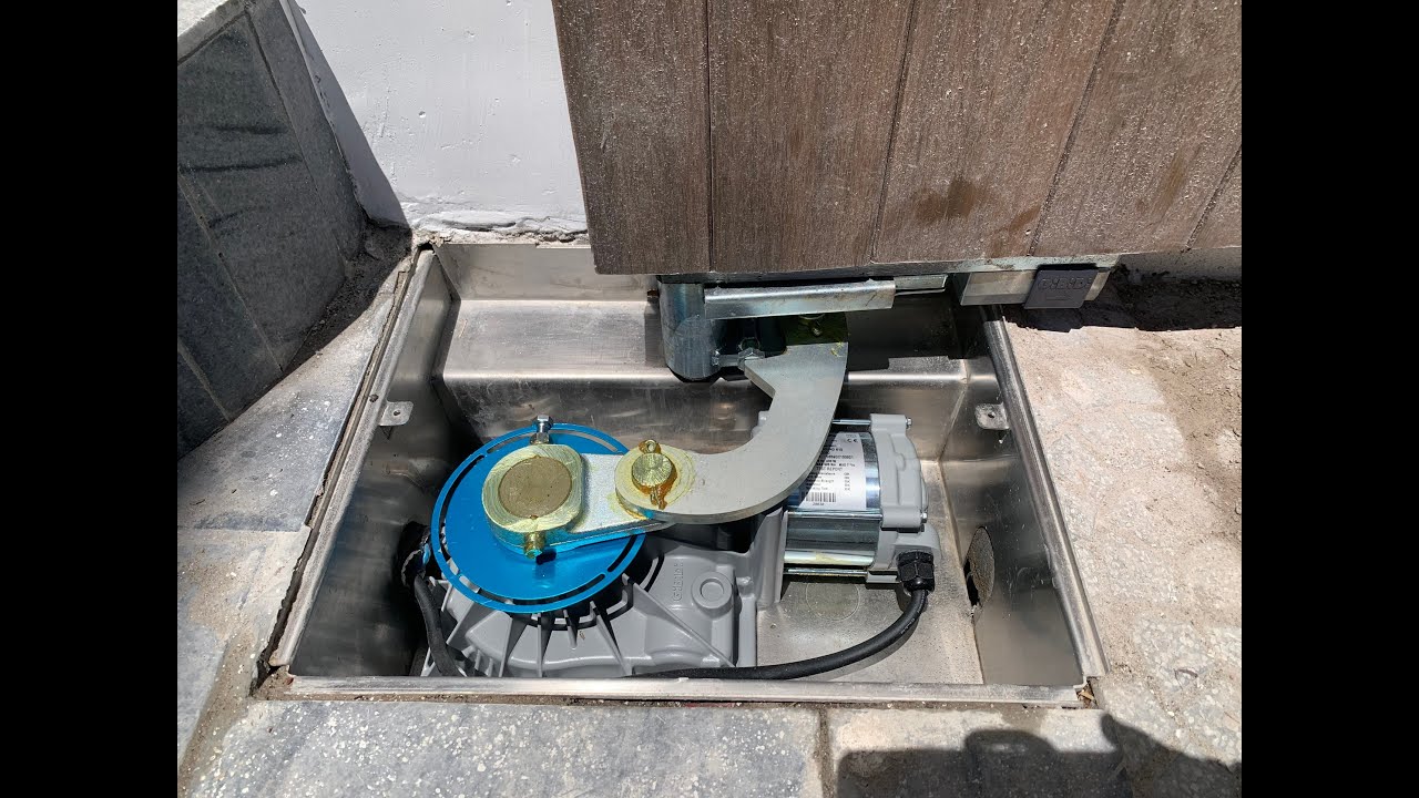 Hướng dẫn lắp đặt motor cổng âm sàn từ A đến Z