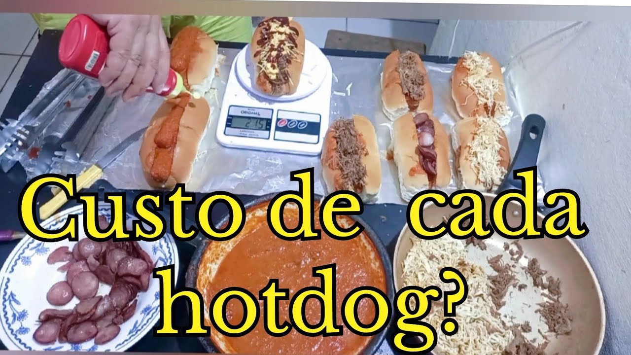 COMO CALCULAR O CUSTO DO MEU CACHORRO QUENTE.  #empreendedorismo