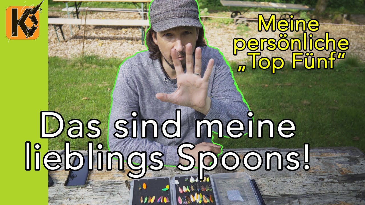 Meine 5 Lieblings-Spoons - die besten Spoons zum Forellenangeln am Forellensee - Trout Area Sport