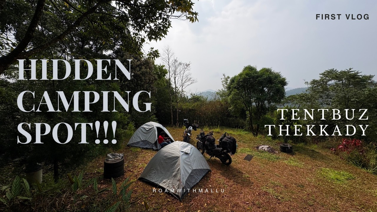 TentBuz Idukki Camping Experience | Tent Stay in Idukki Kerala | First Vlog