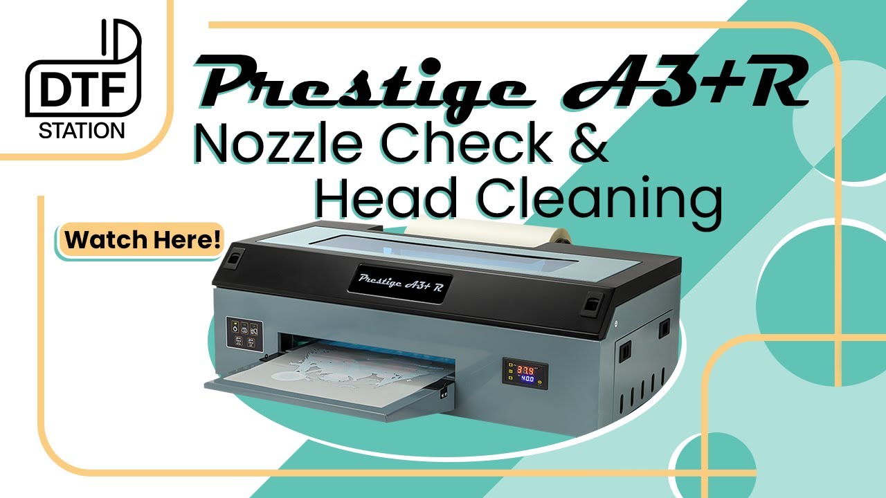 Prestige A3+ R - Nozzle Check & Head Cleaning