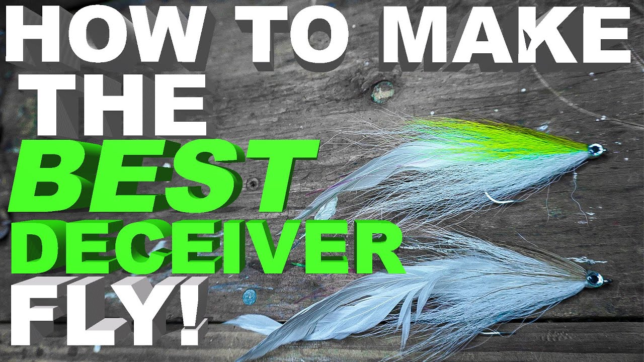 HOW TO MAKE THE BEST DECEIVER FLY!!!! (Bucktail Deceiver)