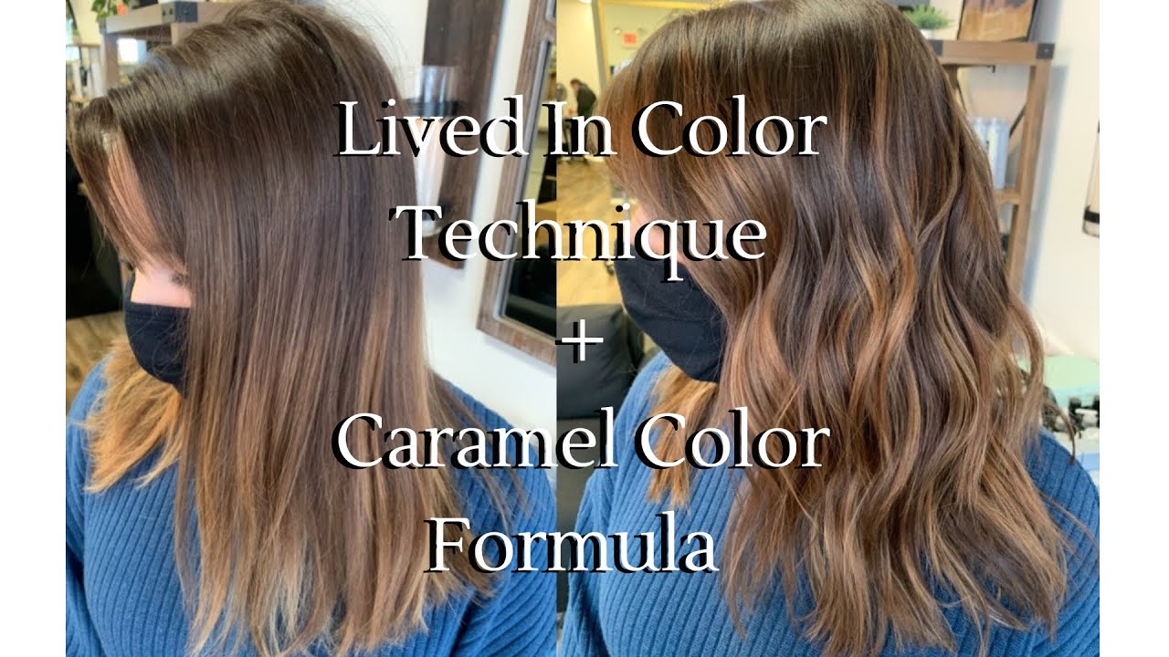 Caramel Lived In Color Technique, Foilyage Technique + Caramel Color Formula