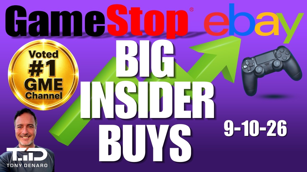 GME &mdash; Крупные инсайдерские покупки на этой неделе и ⬆️обновление справедливой стоимости SOTP 🔴ПРЯ...