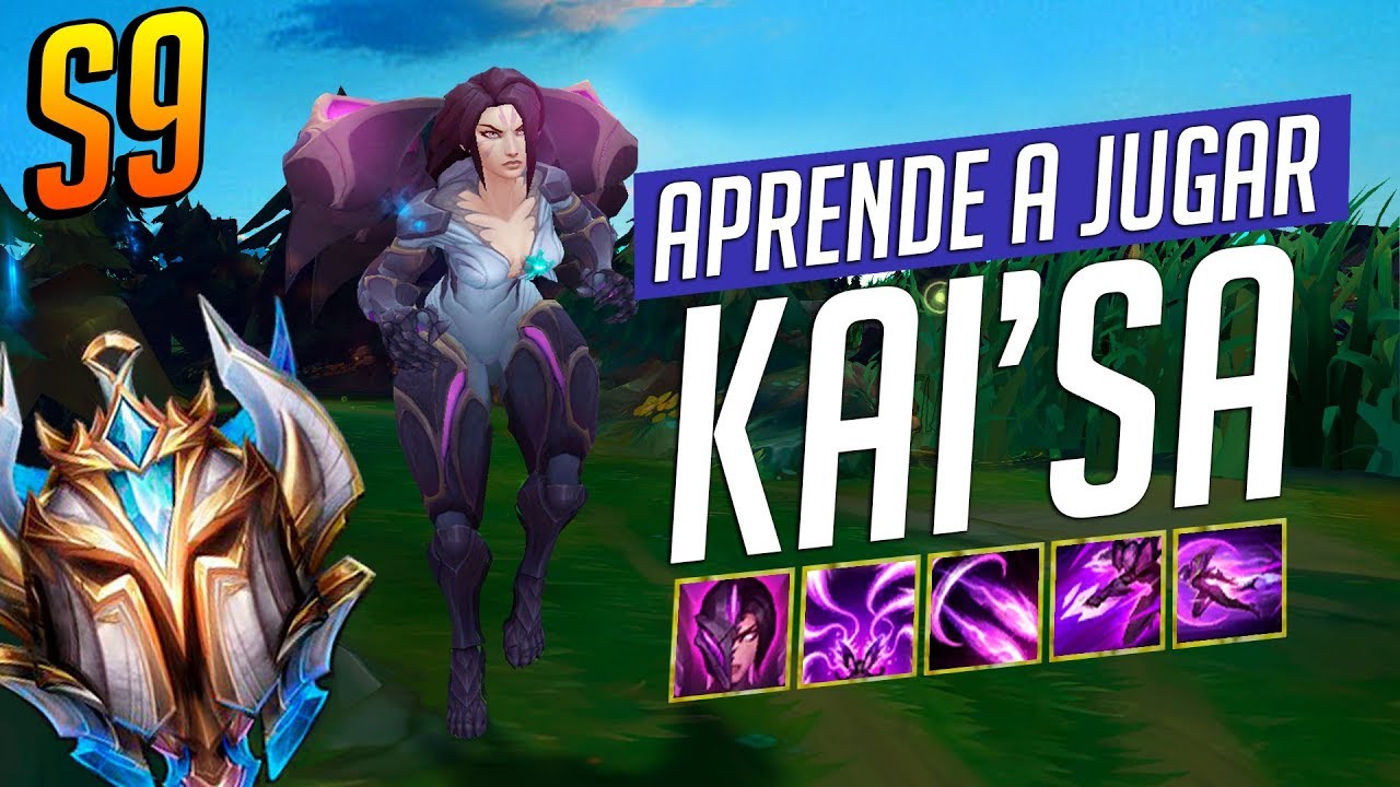 GUÍA DE KAISA ADC | SEASON 9 | TRUCOS, TIPS, RUNAS, OBJETOS Y MÁS | MECHS